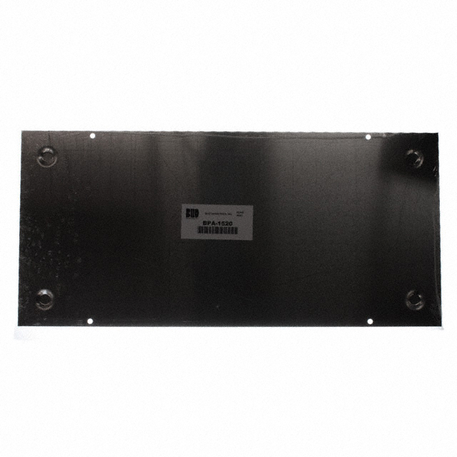 BPA-1520 Bud Industries  Componentes de la caja